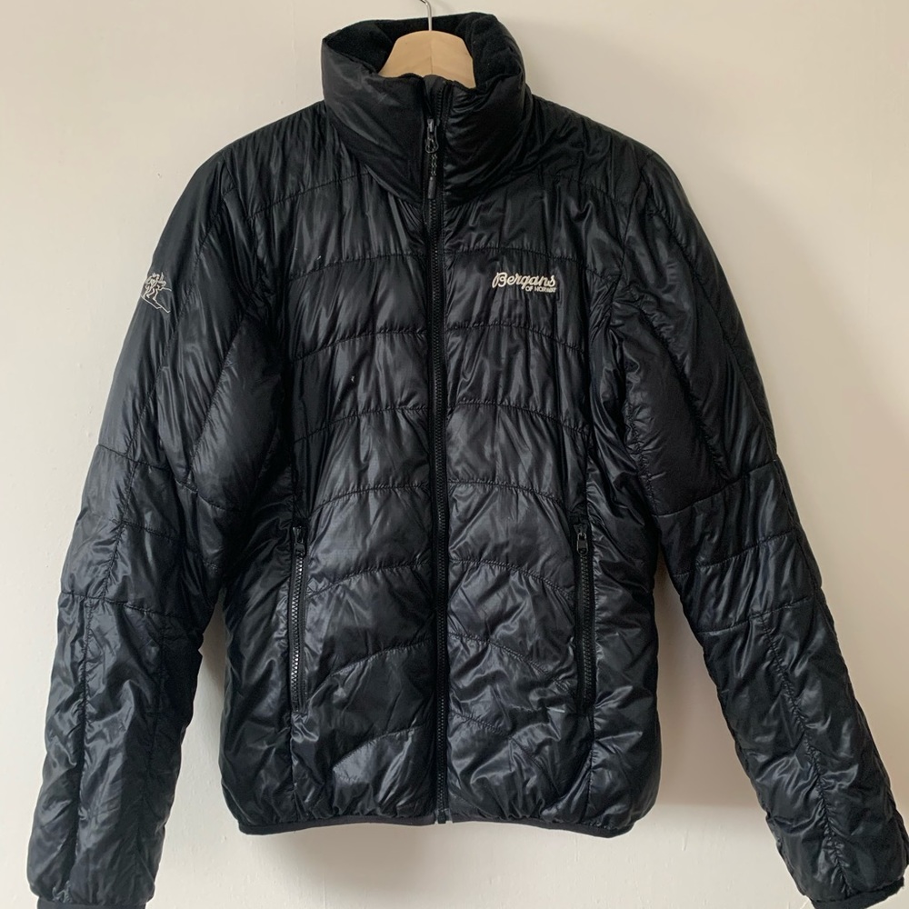 Bergens of Norway packable down jacket